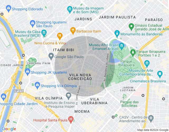 Imóvel no mapa