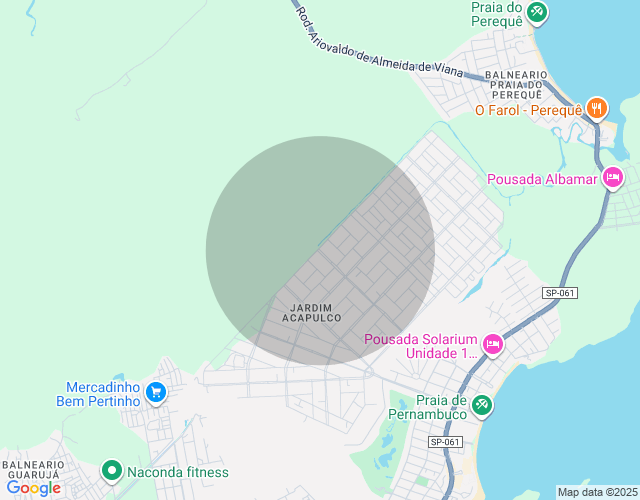 Imóvel no mapa