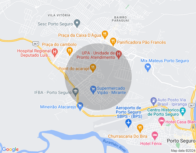 Imóvel no mapa