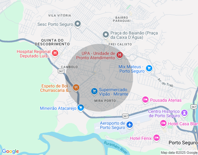 Imóvel no mapa