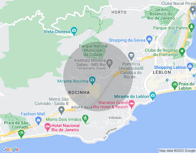 Imóvel no mapa