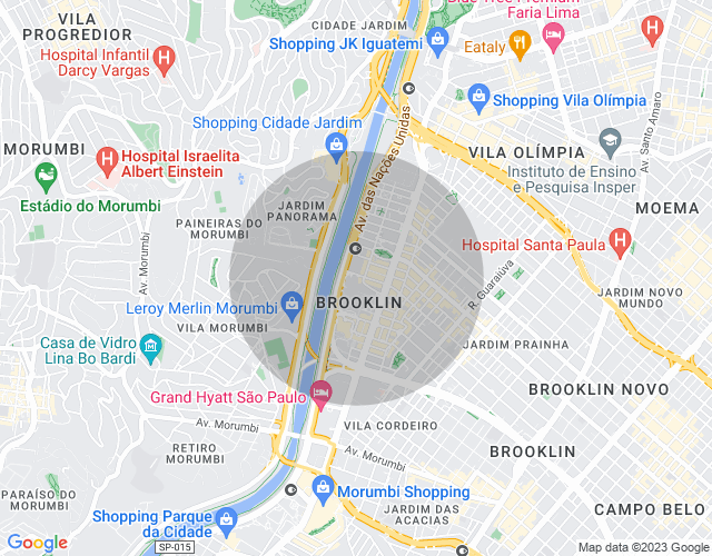 Imóvel no mapa