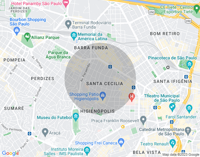 Imóvel no mapa