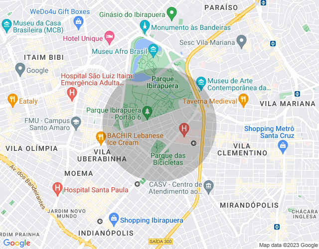 Imóvel no mapa