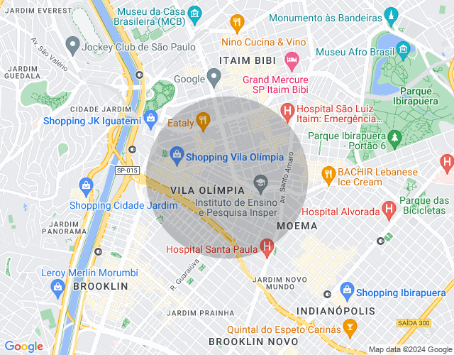 Imóvel no mapa