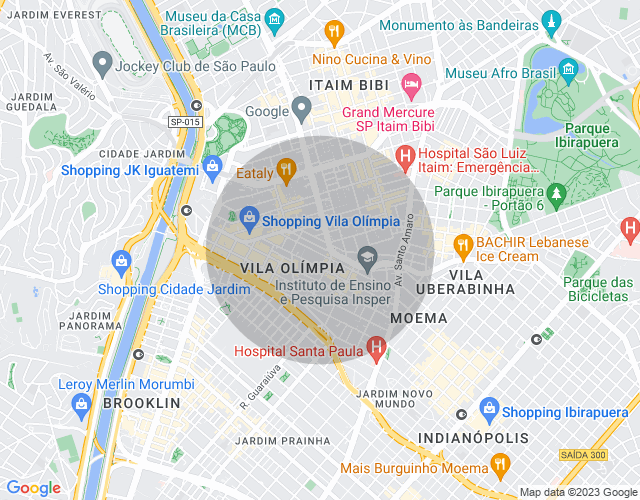 Imóvel no mapa