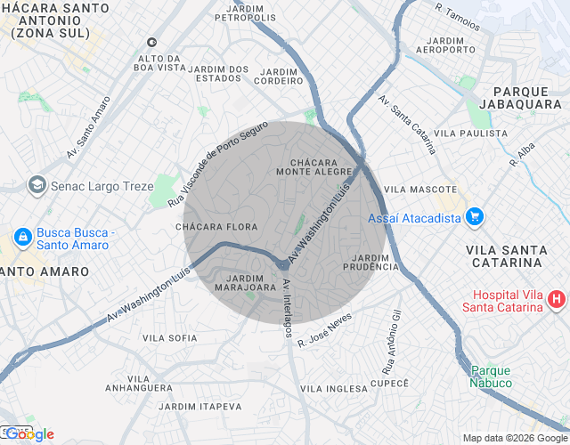 Imóvel no mapa