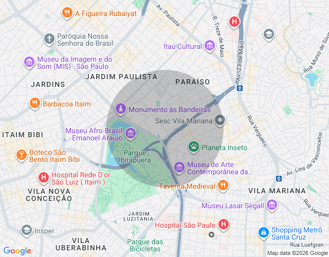 Imóvel no mapa