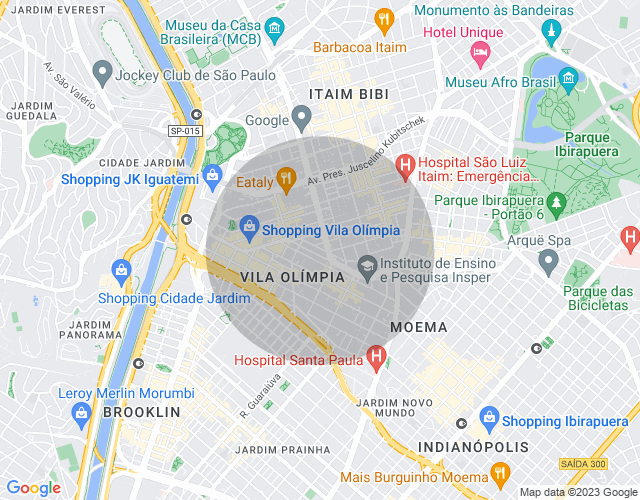 Imóvel no mapa