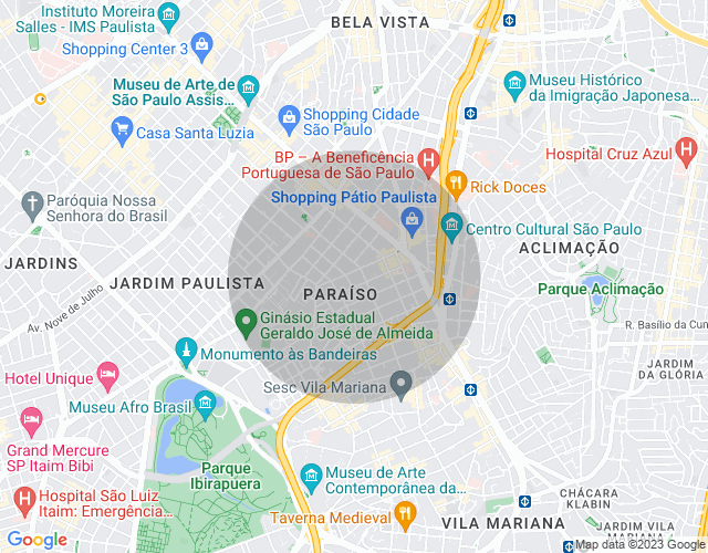 Imóvel no mapa