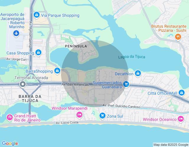 Imóvel no mapa