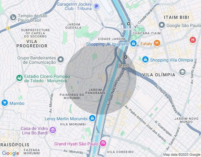 Imóvel no mapa