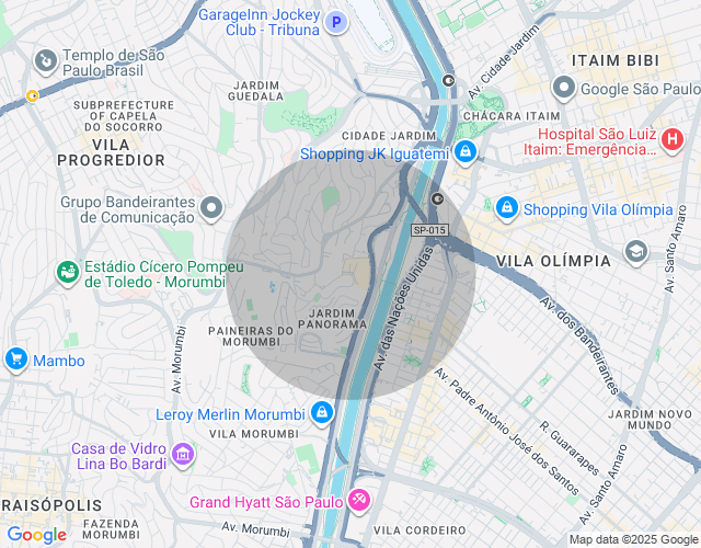 Imóvel no mapa