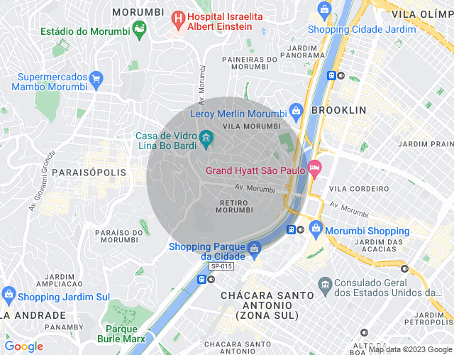 Imóvel no mapa