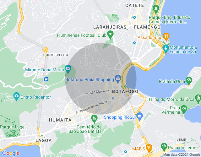 Imóvel no mapa