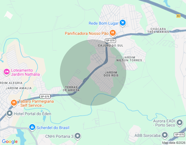 Imóvel no mapa