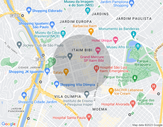 Imóvel no mapa