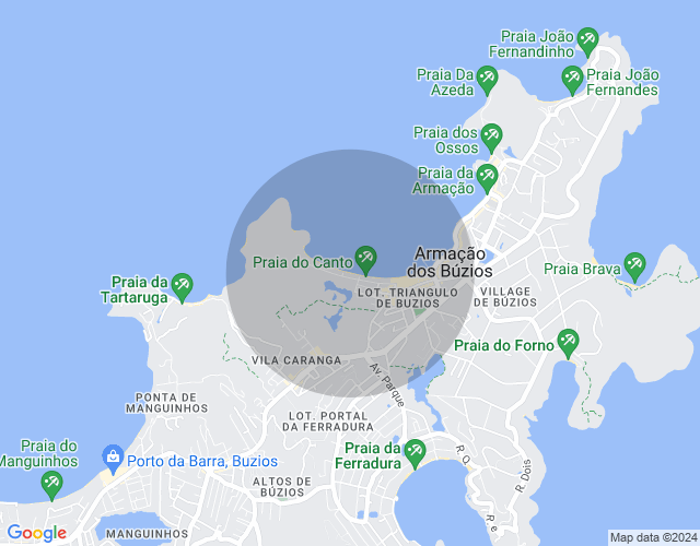Imóvel no mapa