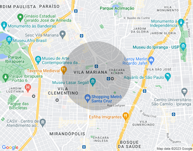 Imóvel no mapa