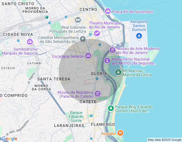 Imóvel no mapa