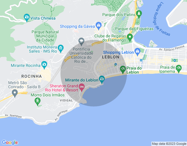 Imóvel no mapa