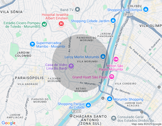 Imóvel no mapa