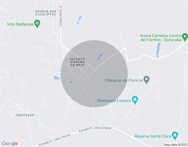 Imóvel no mapa