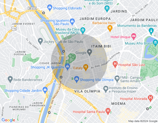 Imóvel no mapa