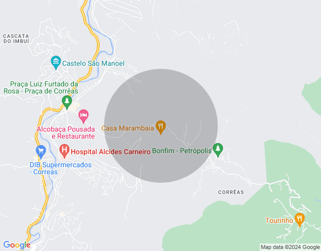 Imóvel no mapa