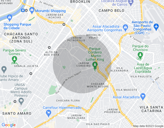 Imóvel no mapa