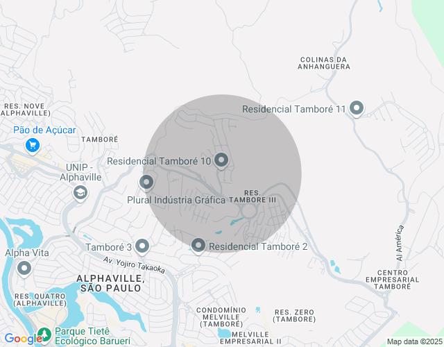 Imóvel no mapa