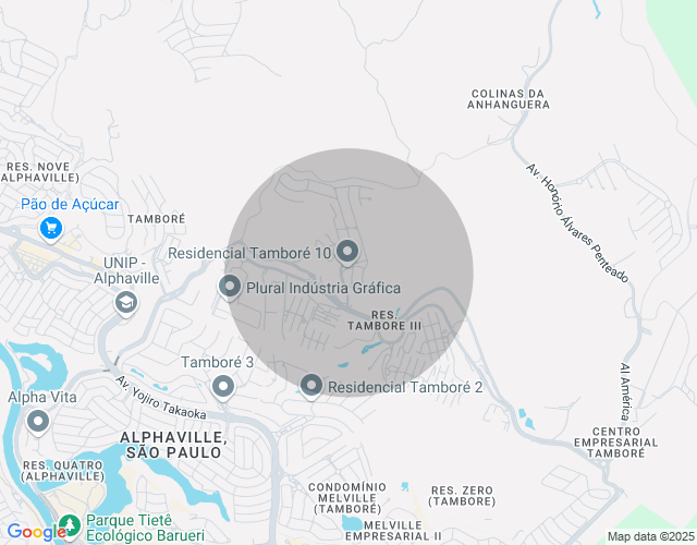 Imóvel no mapa