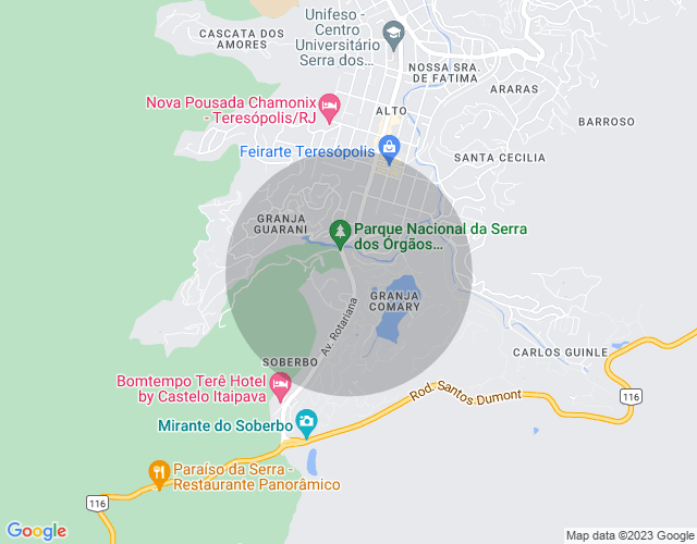 Imóvel no mapa