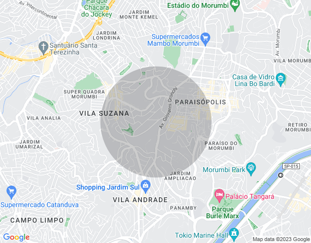 Imóvel no mapa