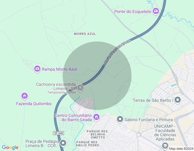 Imóvel no mapa