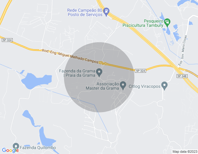 Imóvel no mapa