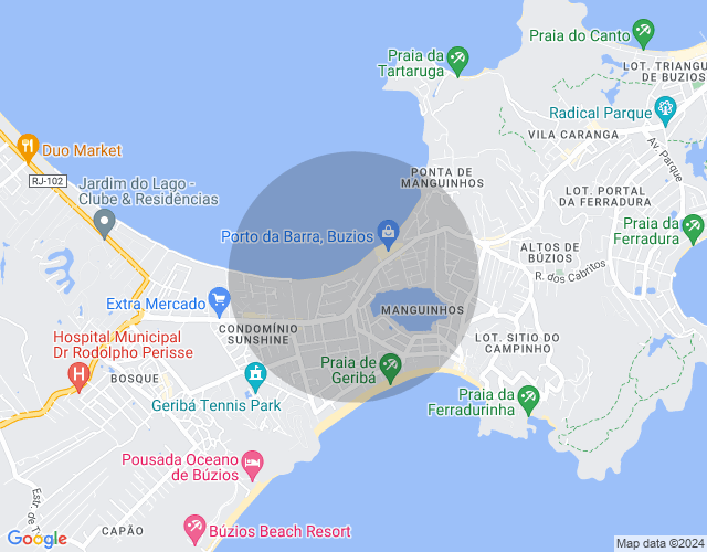 Imóvel no mapa