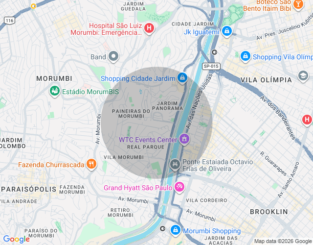 Imóvel no mapa