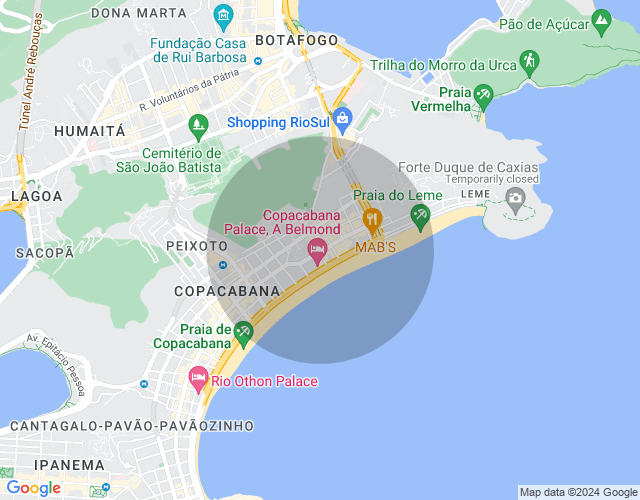 Imóvel no mapa