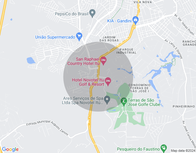 Imóvel no mapa