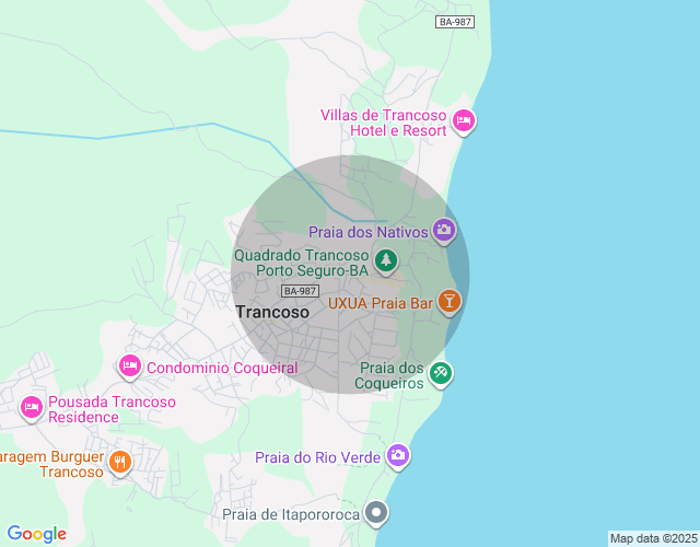 Imóvel no mapa