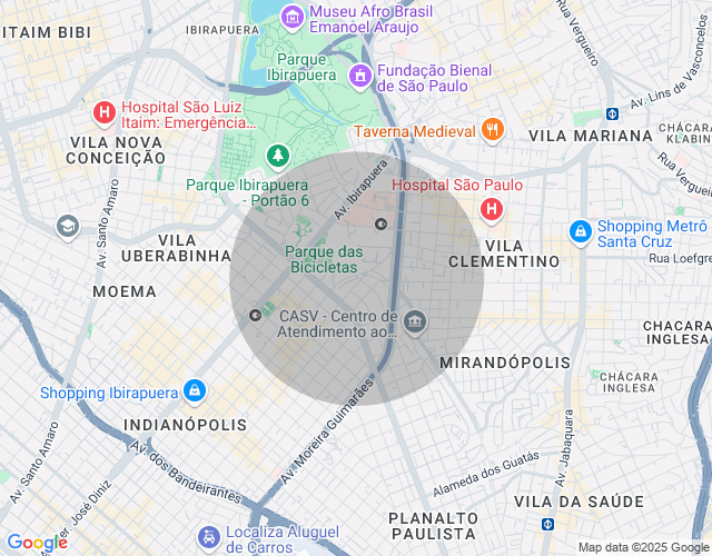 Imóvel no mapa