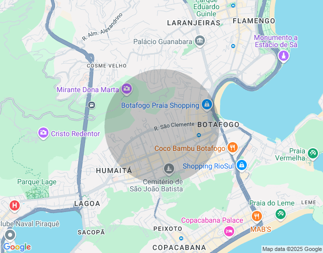 Imóvel no mapa