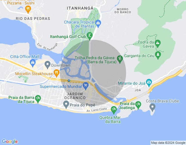 Imóvel no mapa