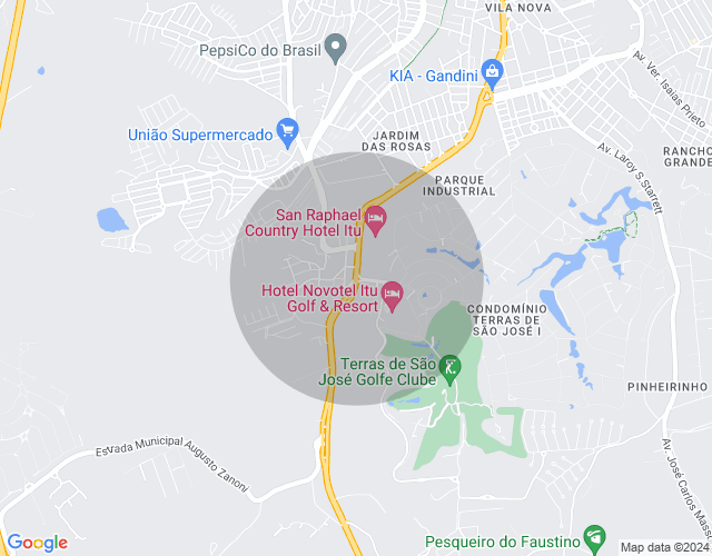 Imóvel no mapa