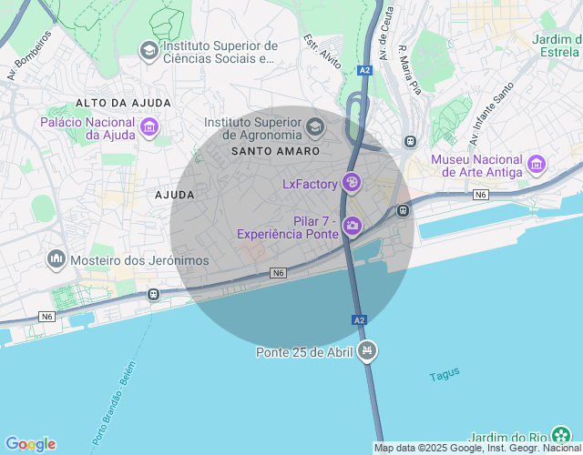 Imóvel no mapa