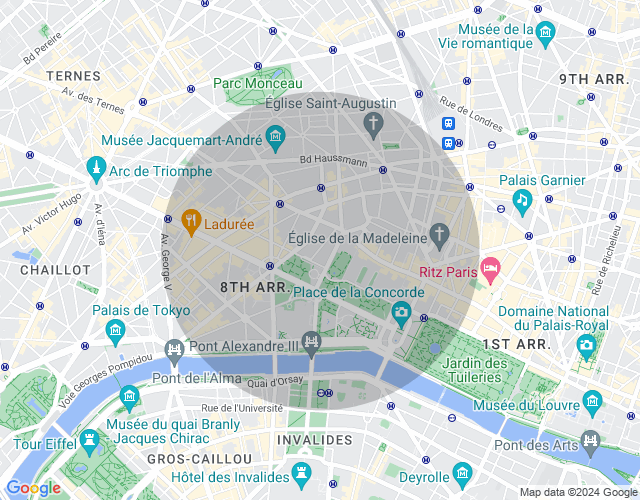 Imóvel no mapa