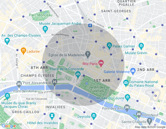 Imóvel no mapa