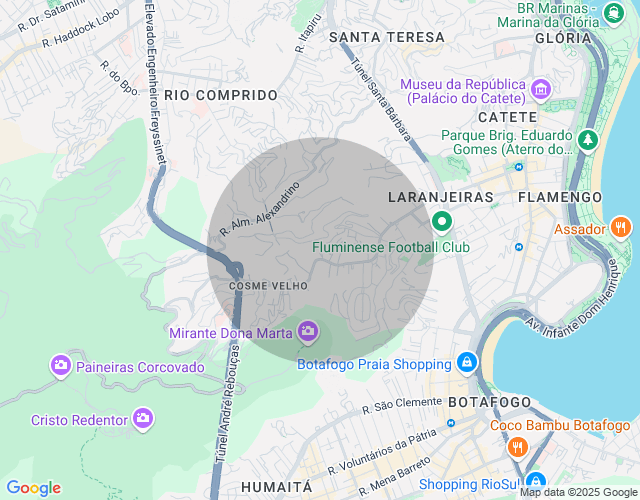Imóvel no mapa