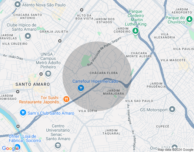 Imóvel no mapa